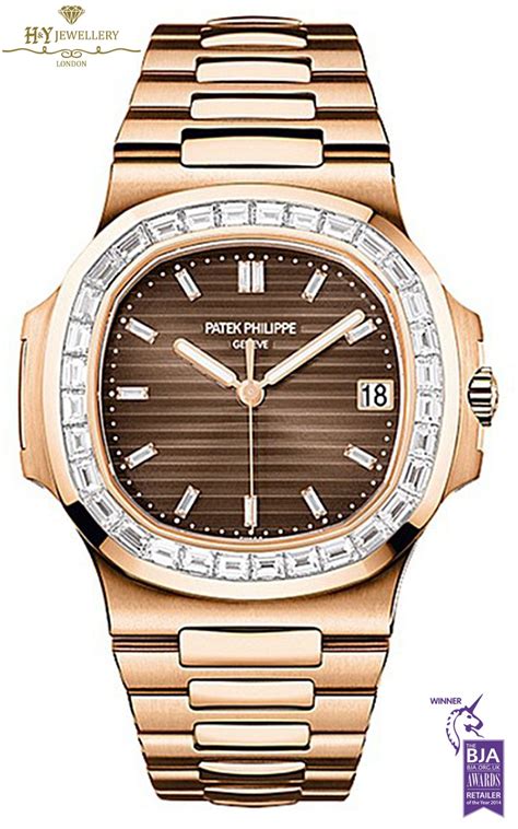 patek philippe ellipse rose gold|patek philippe nautilus with diamonds.